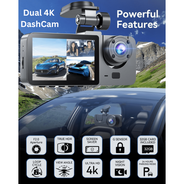 Dual Ultra 4K Dashcam